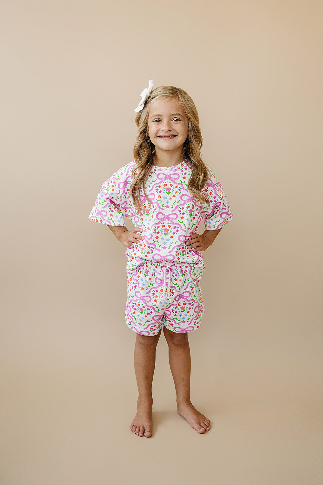 Coquette Garden Shorts Set