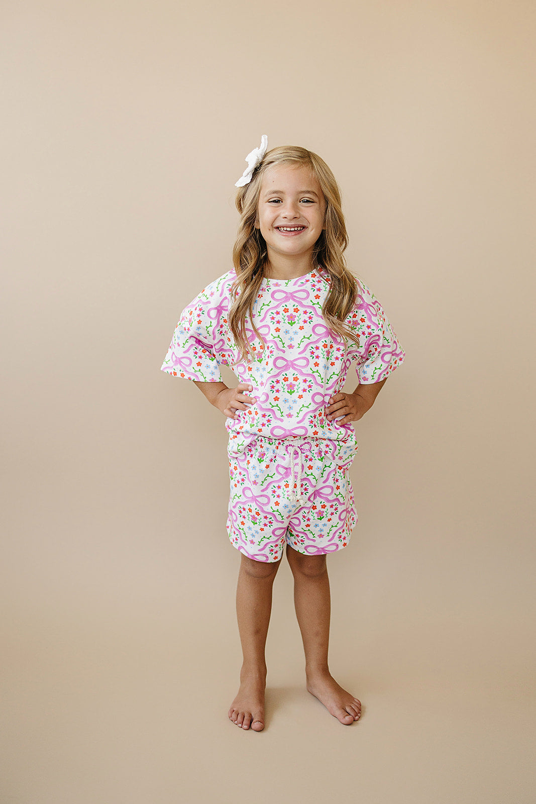 Coquette Garden Shorts Set