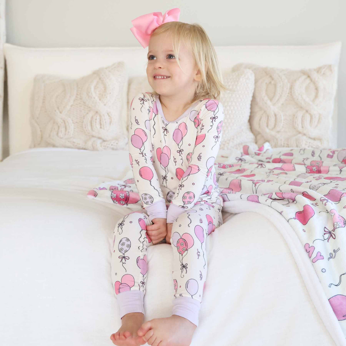 Party Time Pink Pajama Set