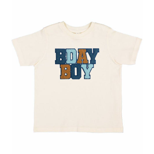 Birthday Boy Patch Short Sleeve T-Shirt