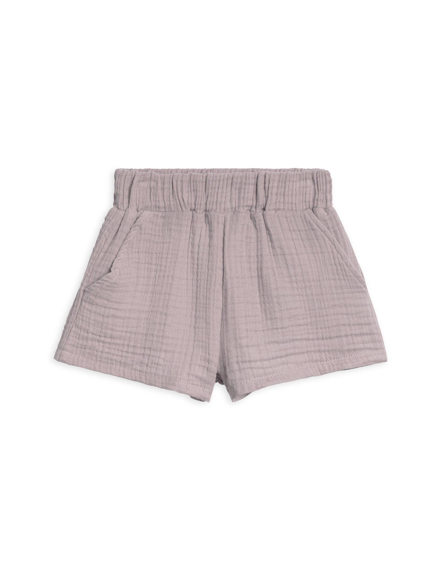 Jude Muslin Shorts in Lilla