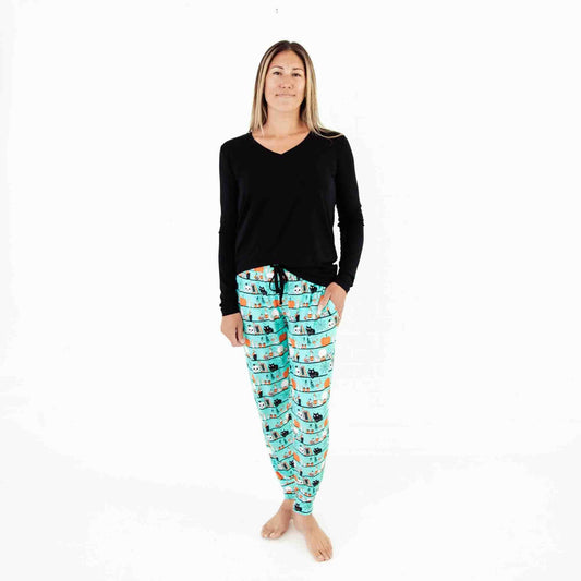 A Drop Of Magic Women's Pajama Set in Teal