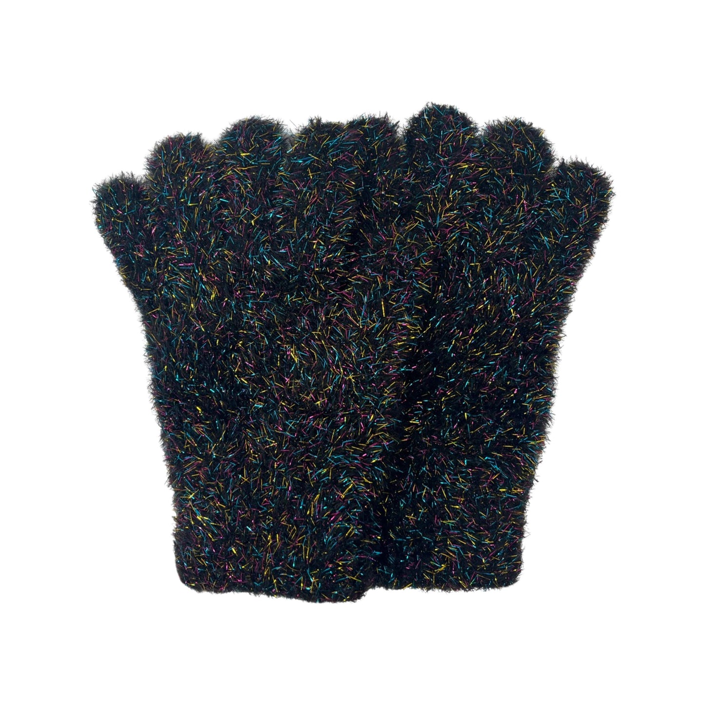 Black Tinsel Gloves