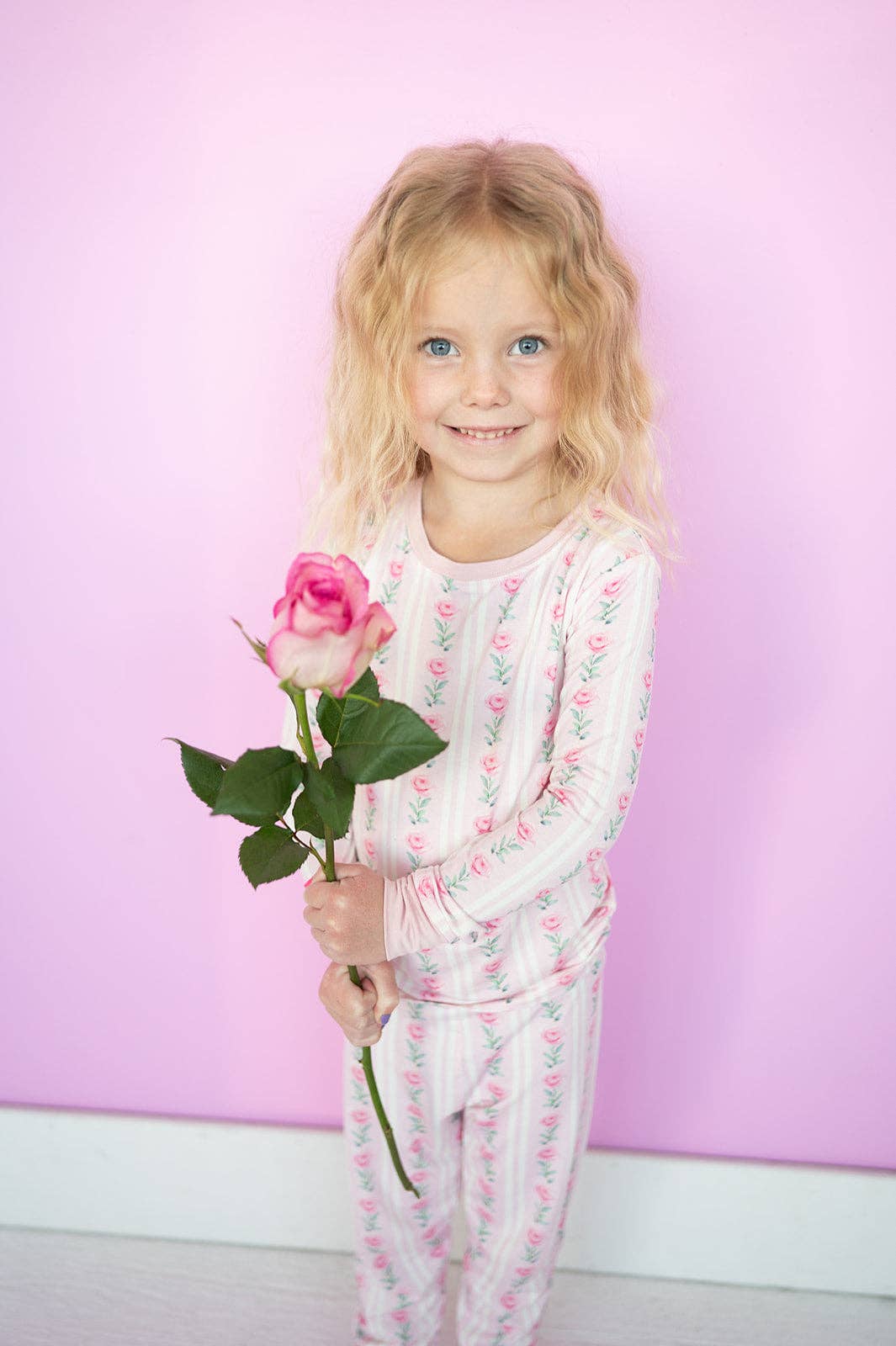 La Vie En Rose Bamboo Pajama Set