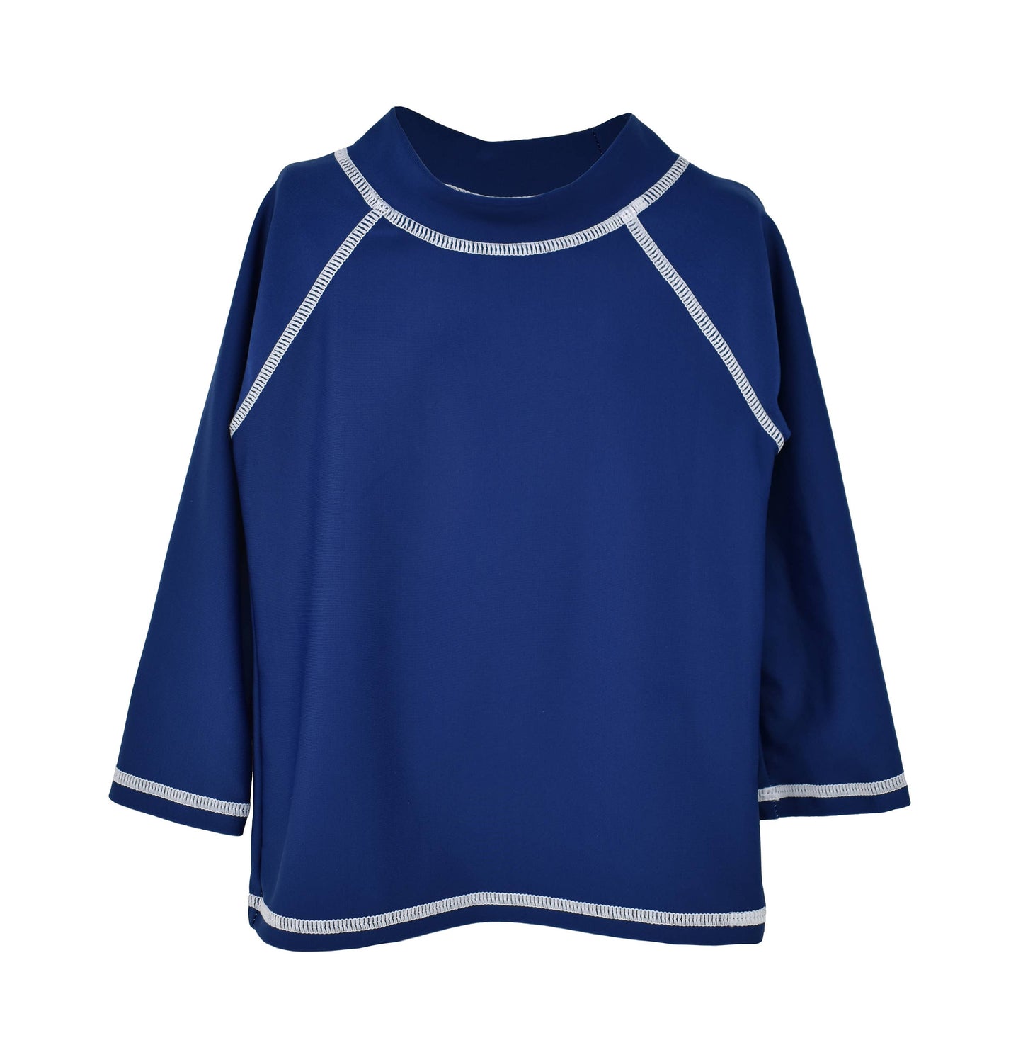 Navy Rash Guard Swim Top