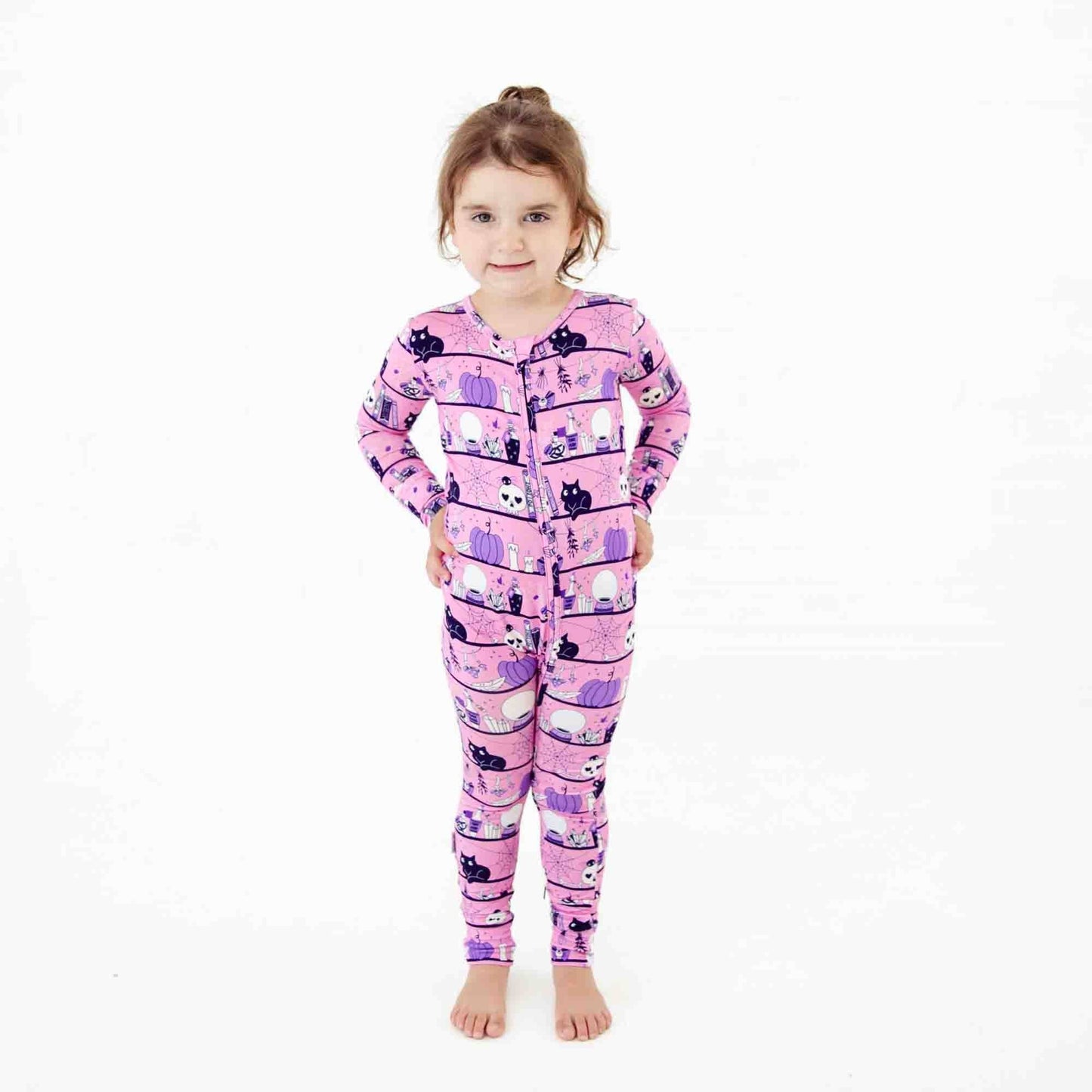 A Drop Of Magic Convertible Footie in Pink
