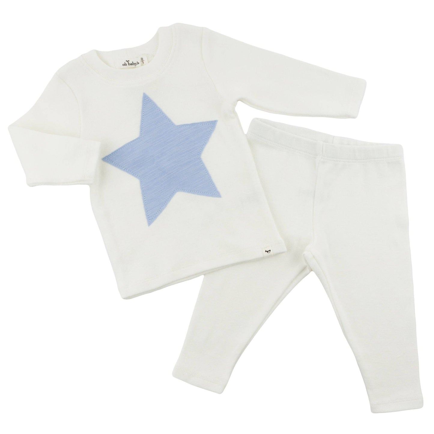 Star Fog Slub Set in Cream