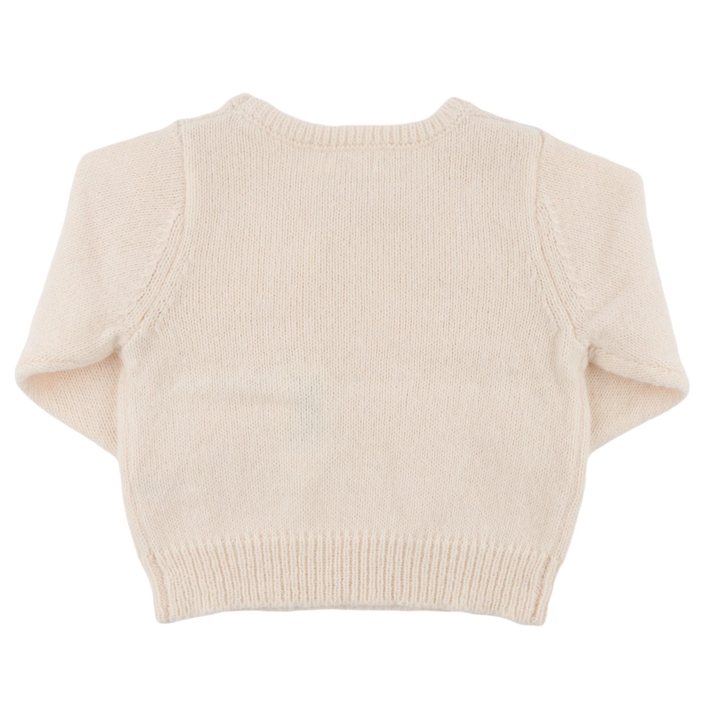 Baby Pink Bow Crew Neck Sweater