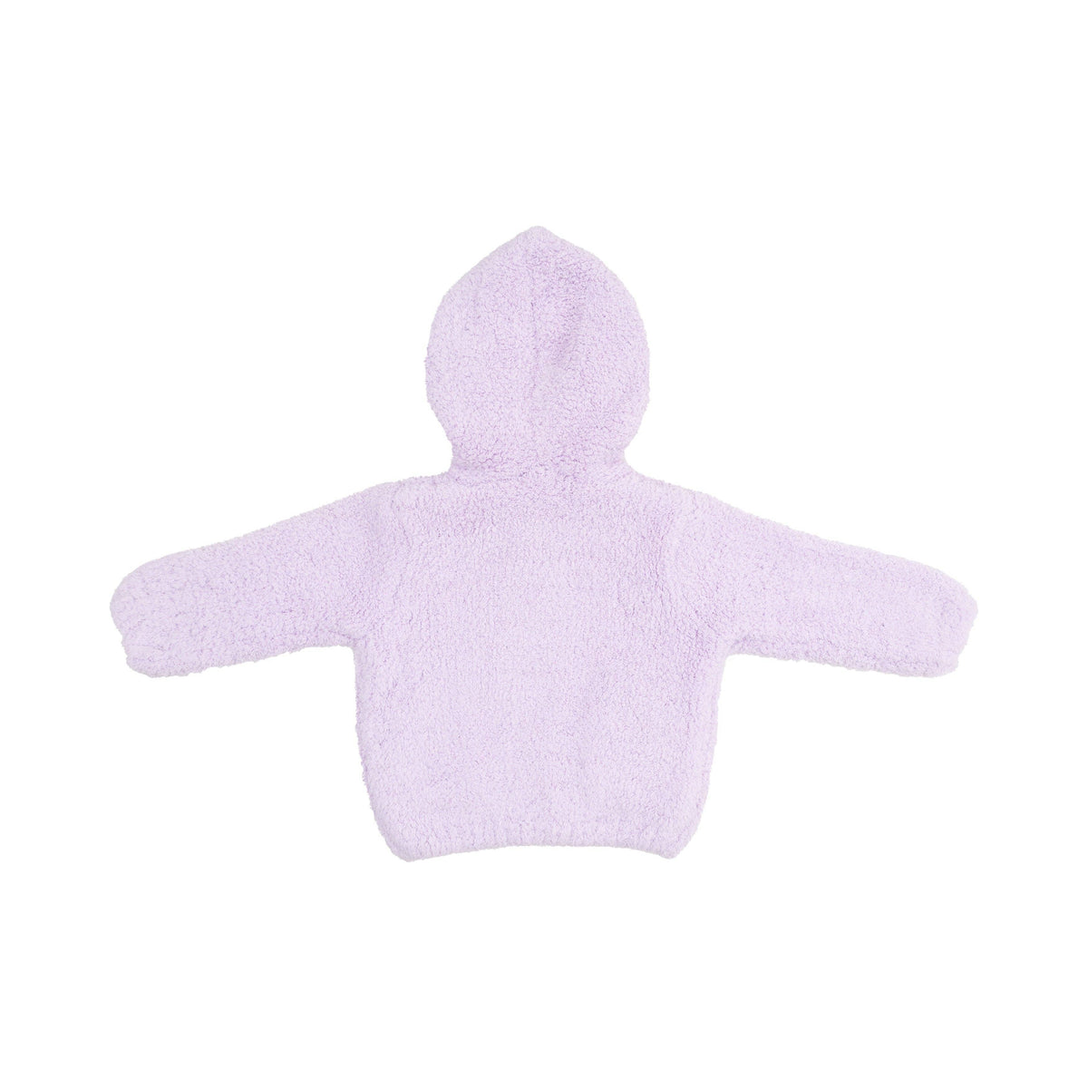 Lavender Chenille Hooded Jacket