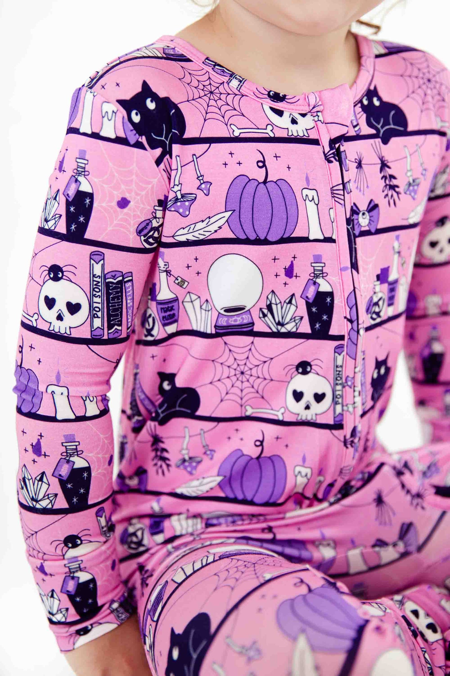 A Drop Of Magic Convertible Footie in Pink