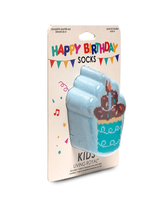 Birthday Cupcake 3D Socks
