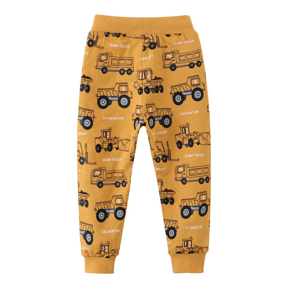 Yellow Trucks Sweatpant Jogger