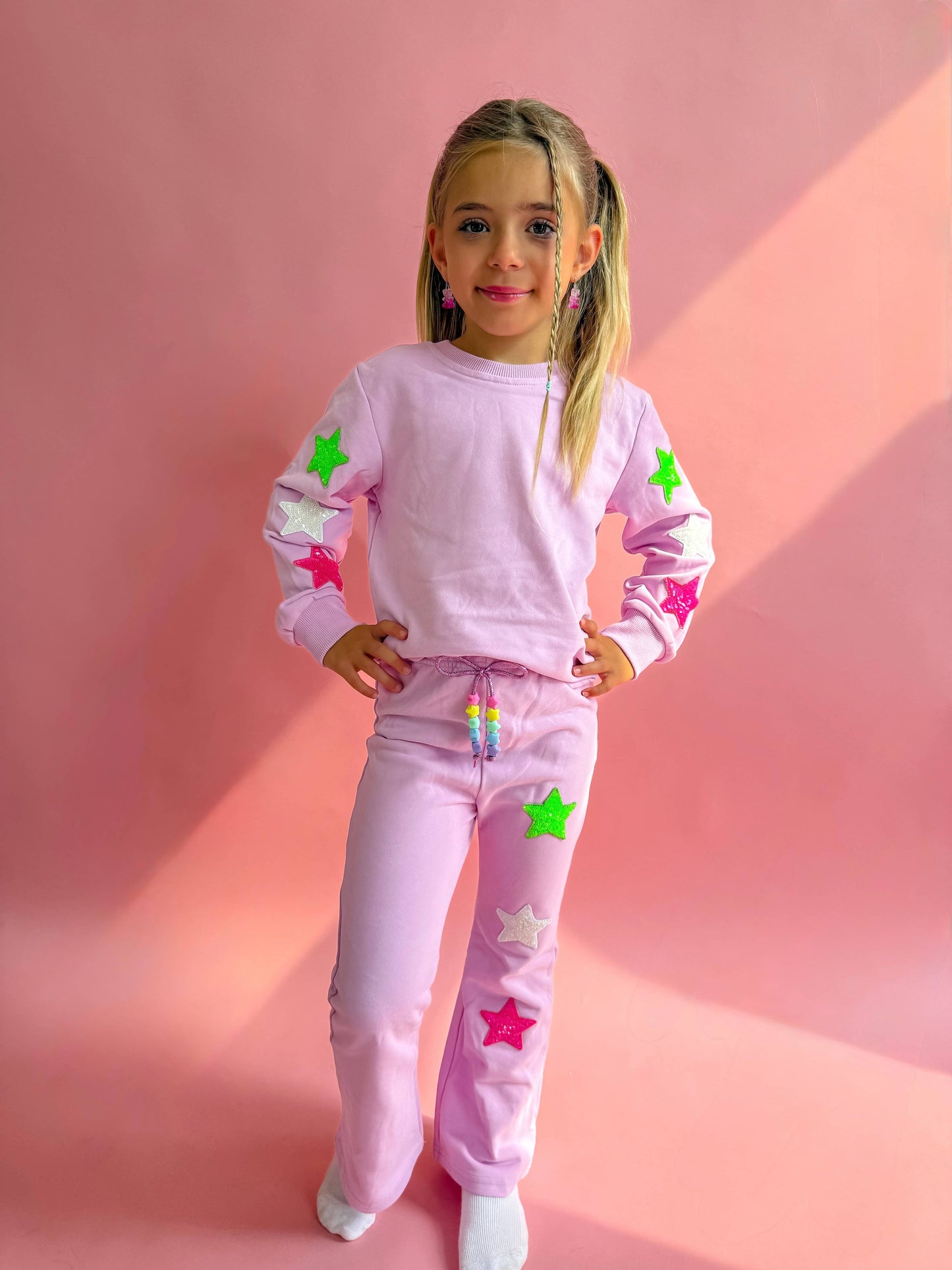 Pink Star Girl Set