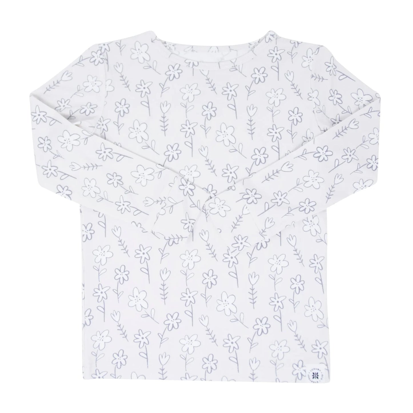 Grey Doodle Bamboo Pajama Set