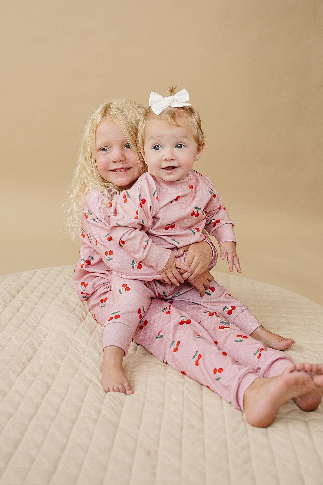 Blush Cherry Baby Jogger Set