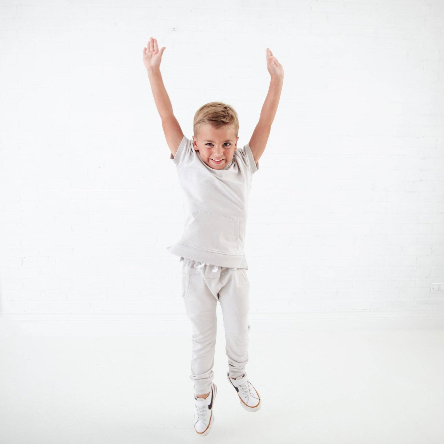 Silver Pearl Bamboo Jogger Set