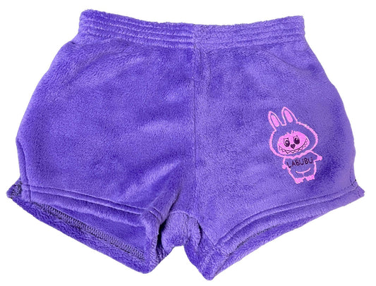 Purple Labubu Flurr Shorts