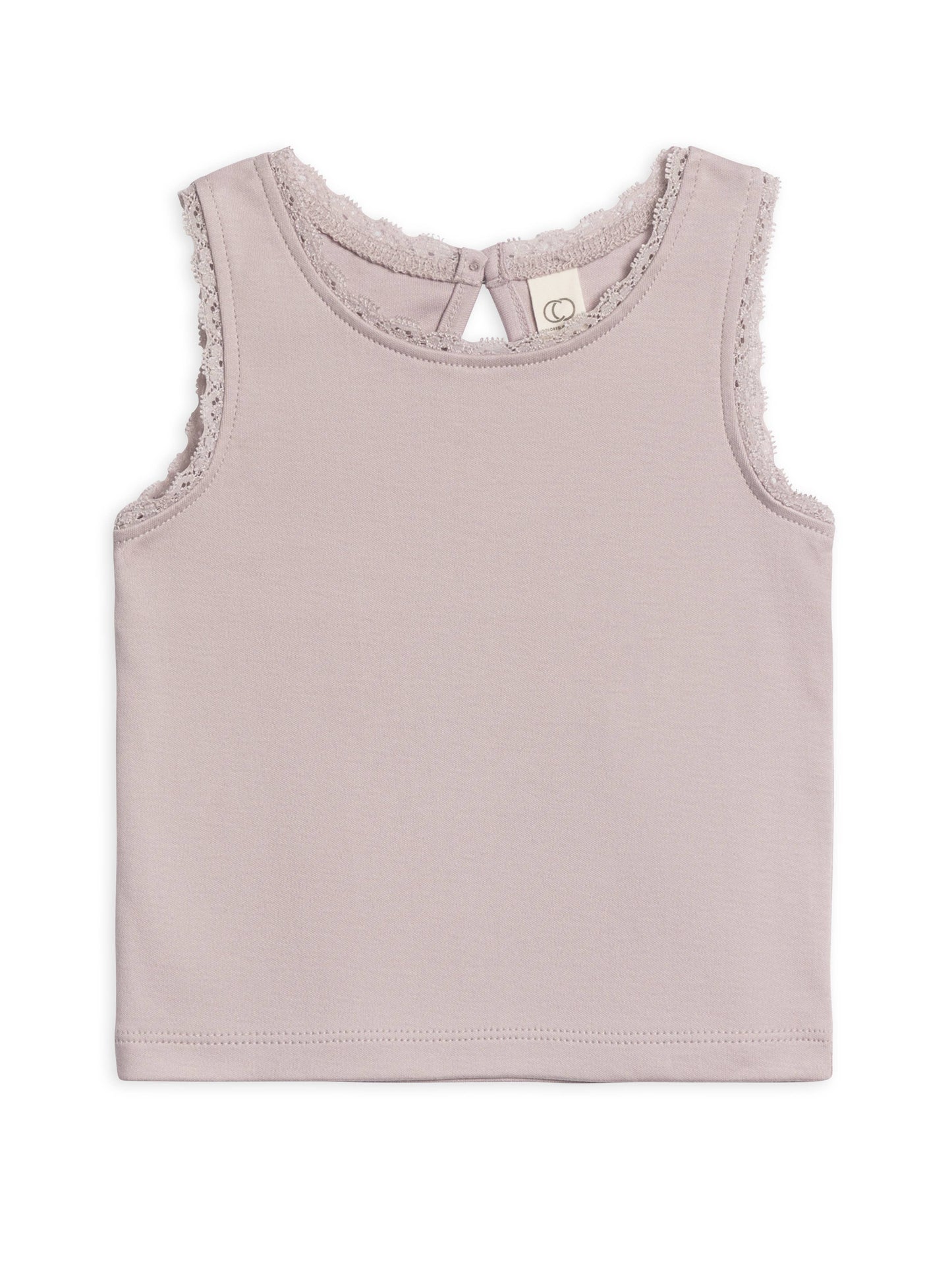 Selene Lace Tank in Lilla