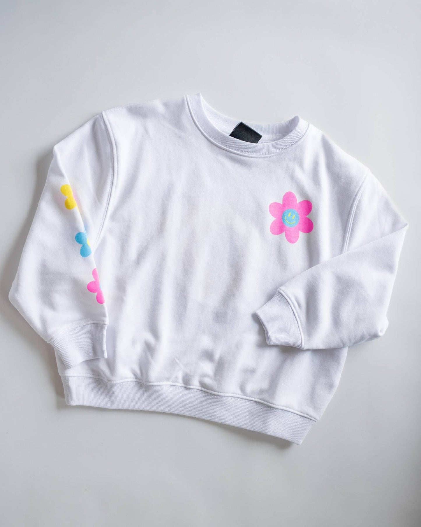 Radiate Positivity Sweatshirt in White
