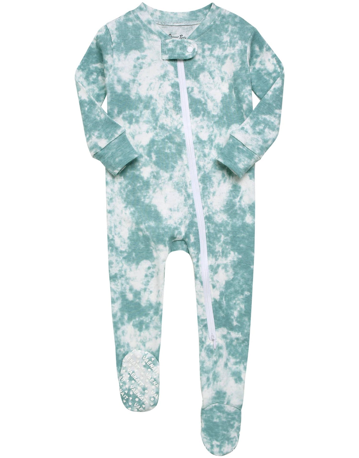 Prism Sky Cotton Zipper Footie