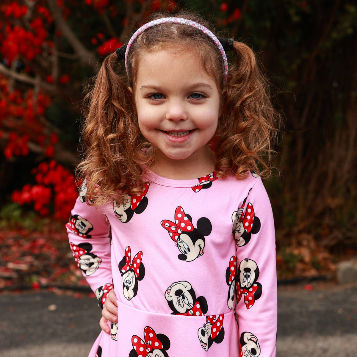 Fuchsia Mermaid Thin Headband