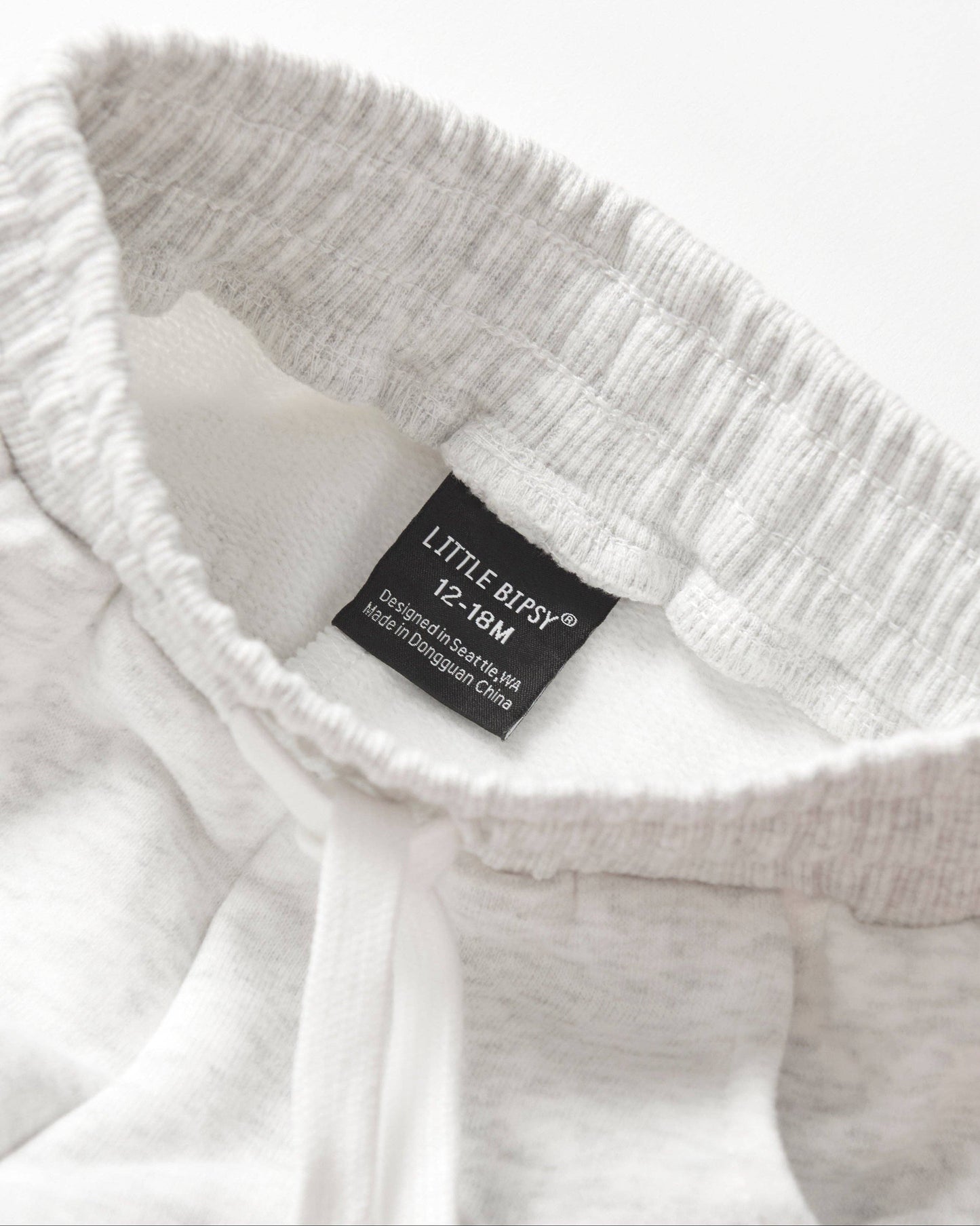 Light Heather Grey Happy Day Sweatpants