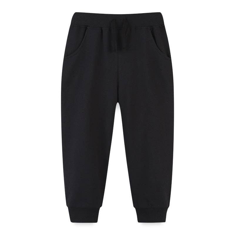 Black Cotton Sweatpant