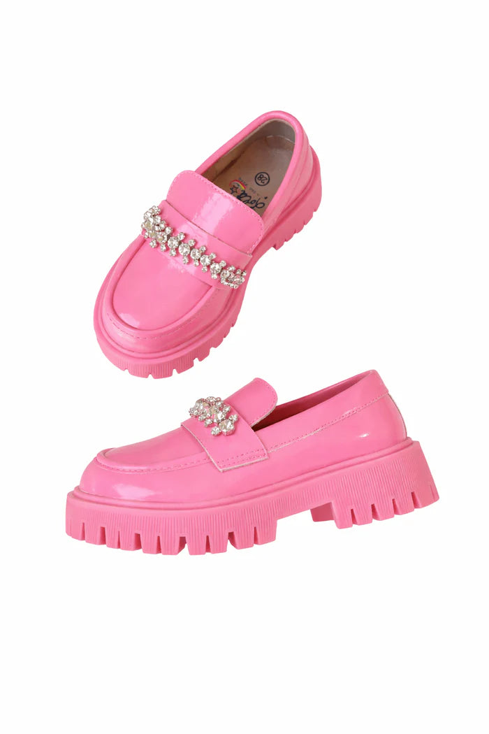 Pink Pearl Loafers