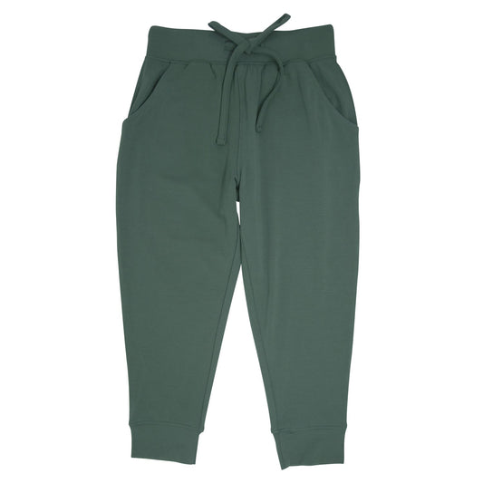 Hunter Green Bamboo Slacker Pocket Pant