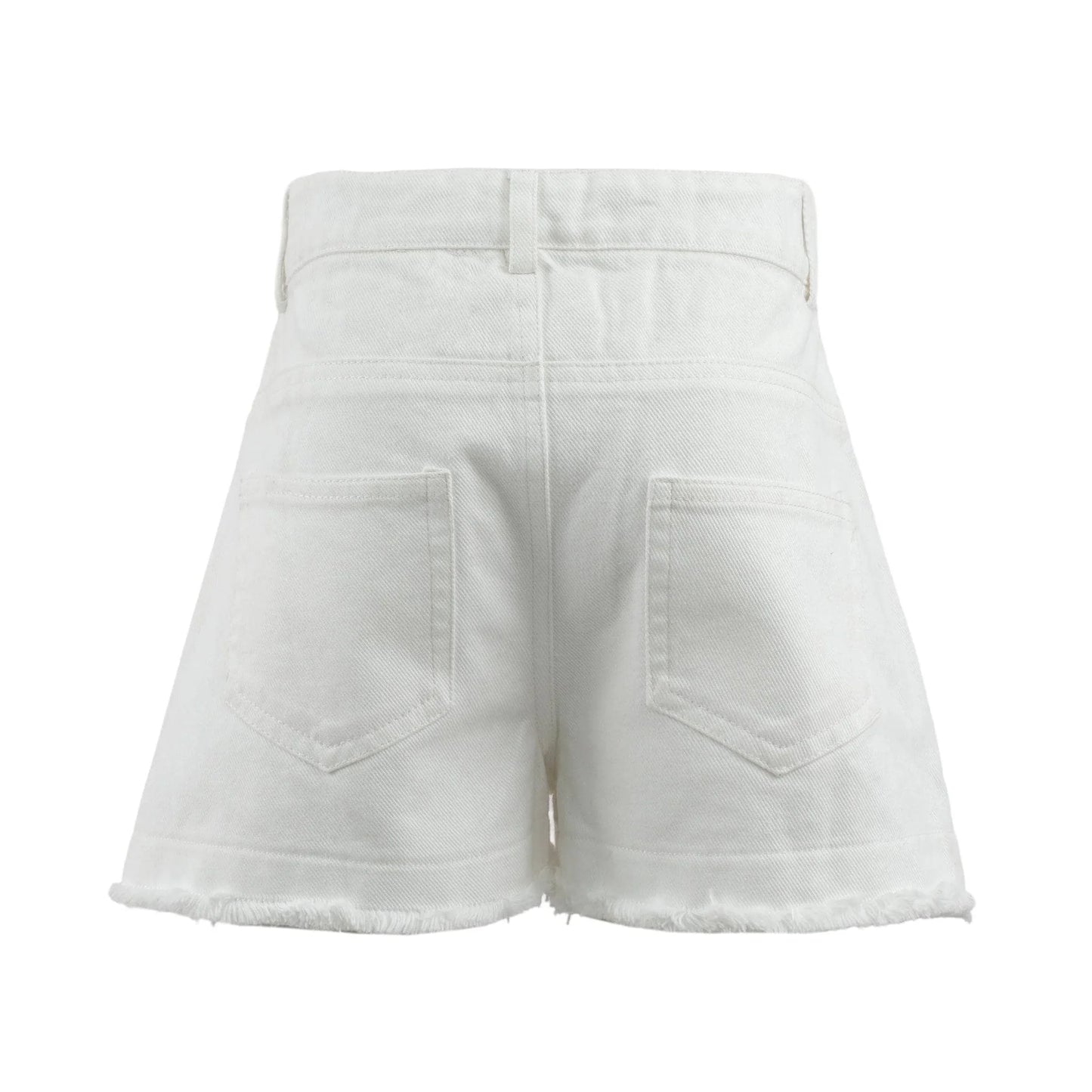 Love Doodle Denim Shorts