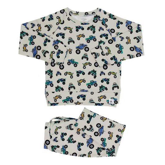 Monster Mash French Terry Bamboo Jogger Set