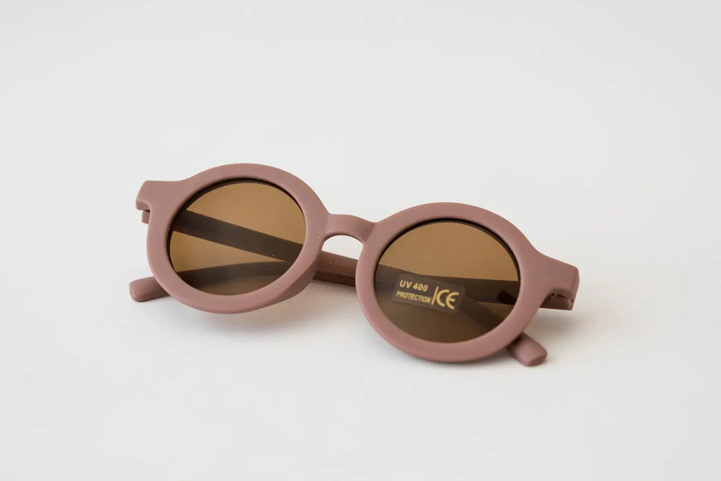 Mauve Retro Sunglasses
