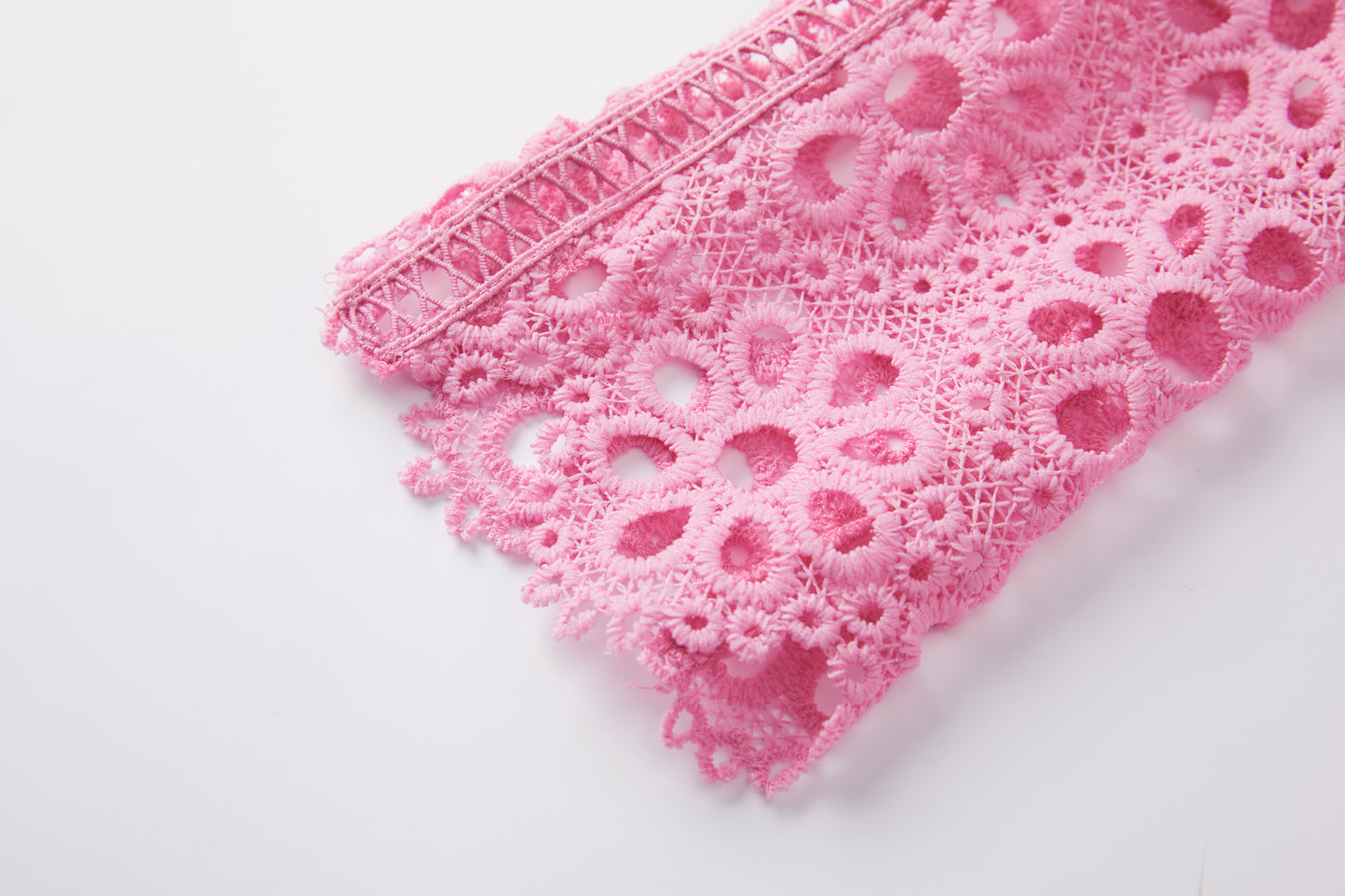 Delilah Pink Embroidered Dress