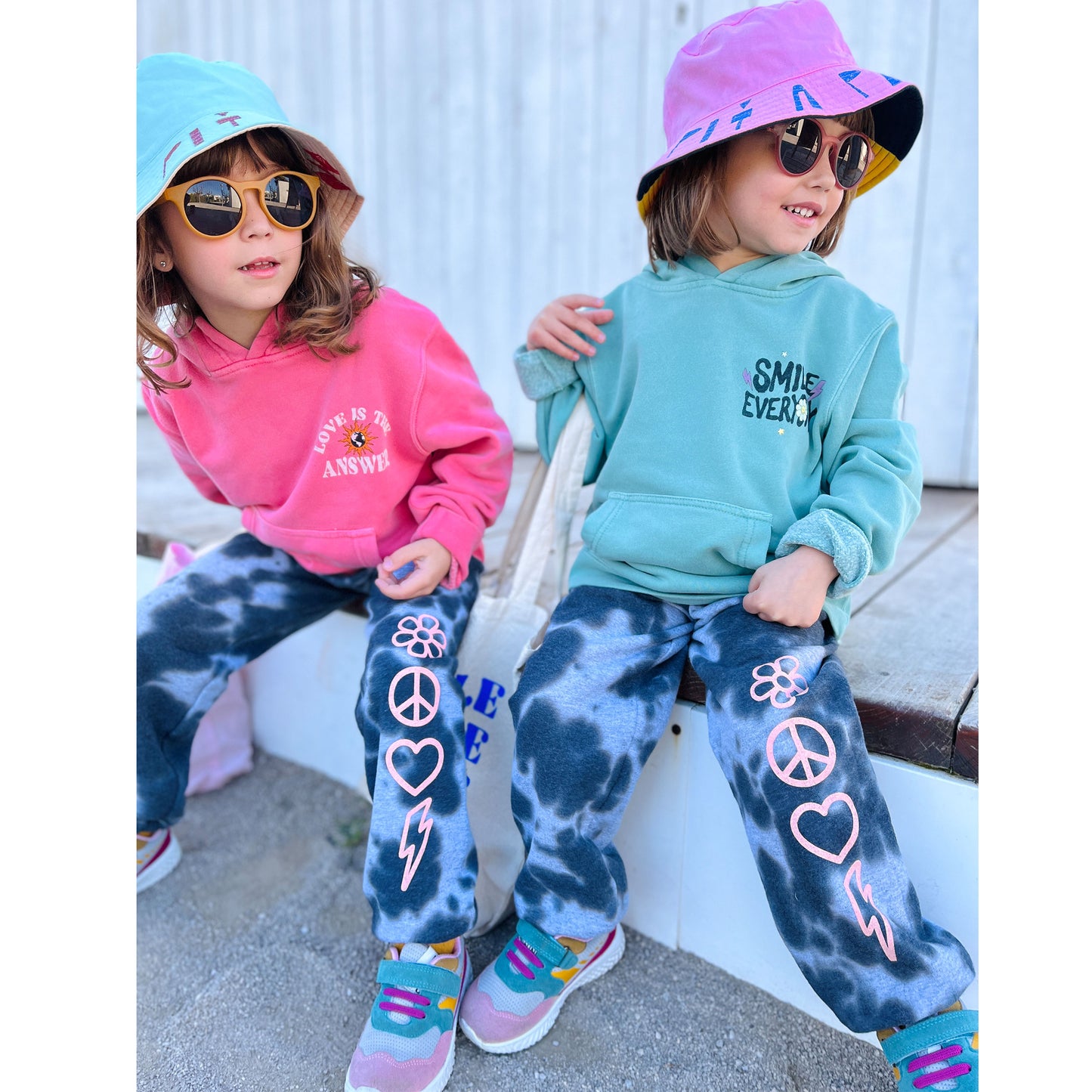 Tie Dye Peace Jogger Pant