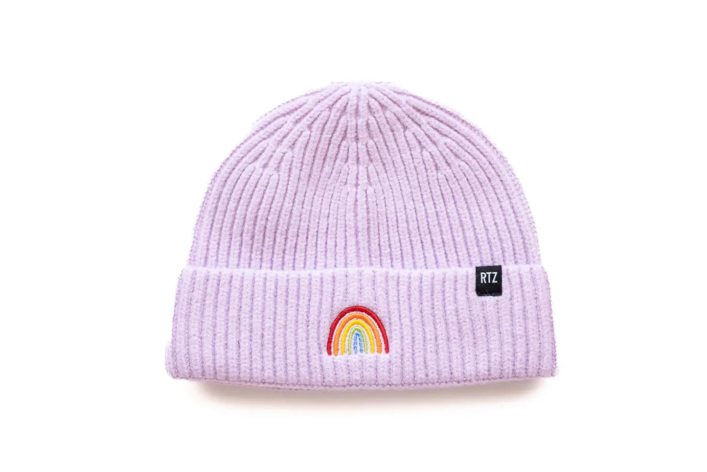 Lavender Ice Rainbow Beanie