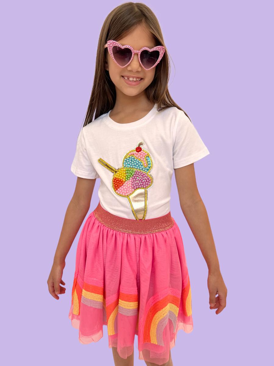 Rainbow Pearls Ice Cream T-shirt