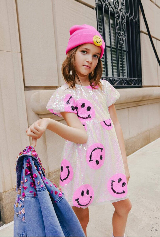 Pinkie Happy Emoji Dress