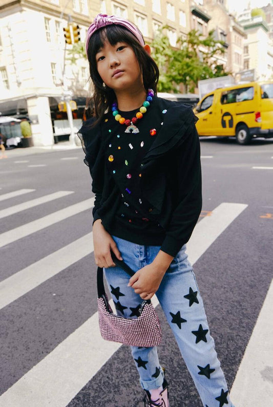 Ruffle Rainbow Gem Shirt