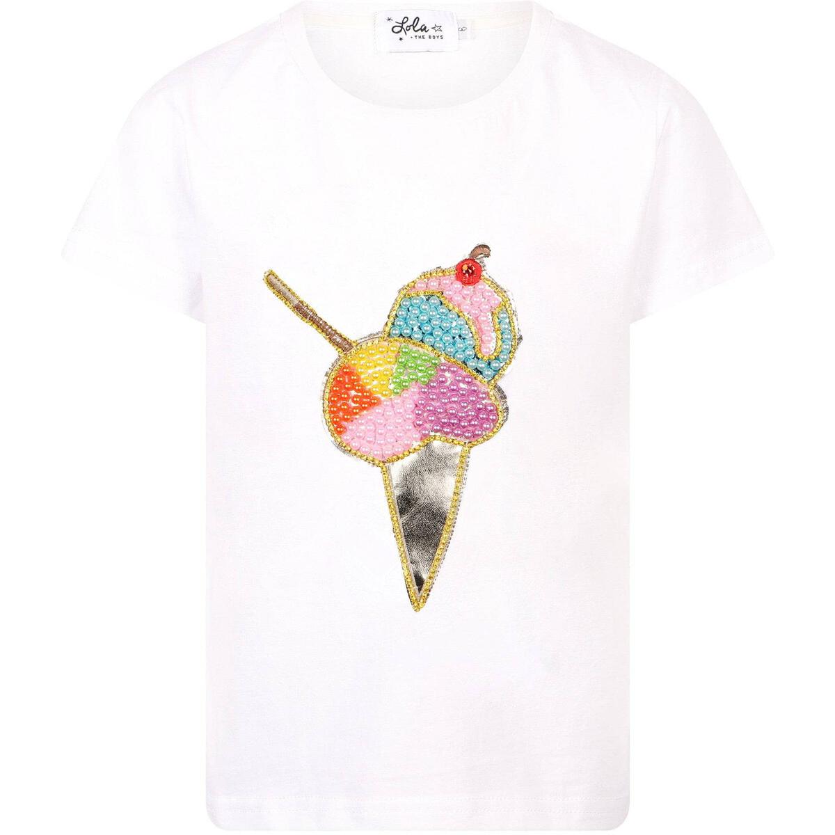 Rainbow Pearls Ice Cream T-shirt