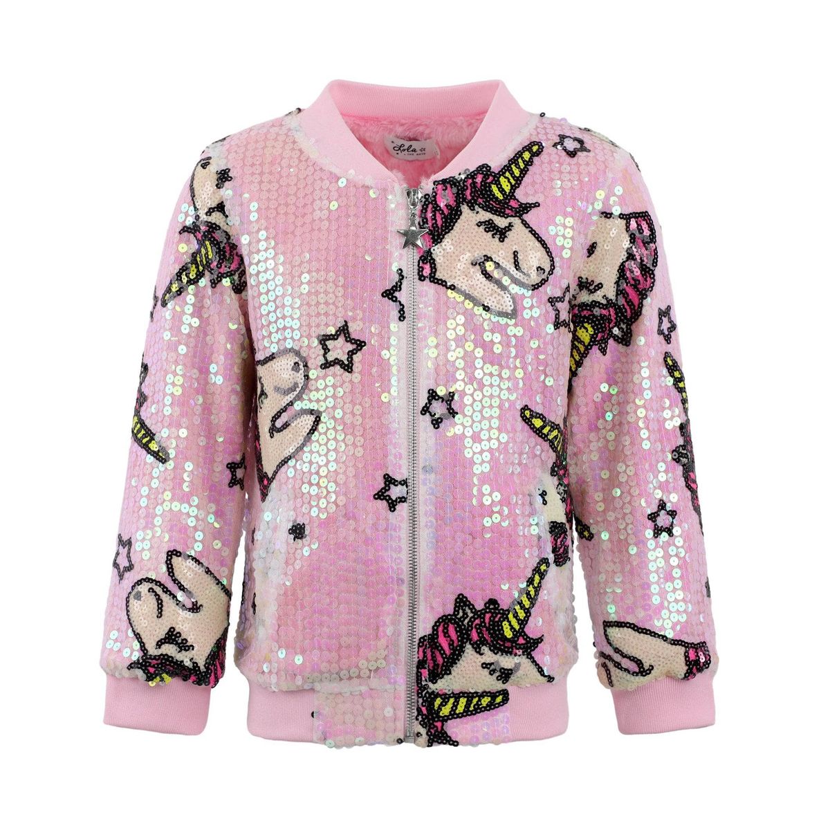 Unicorn Lovers Sequin Bomber