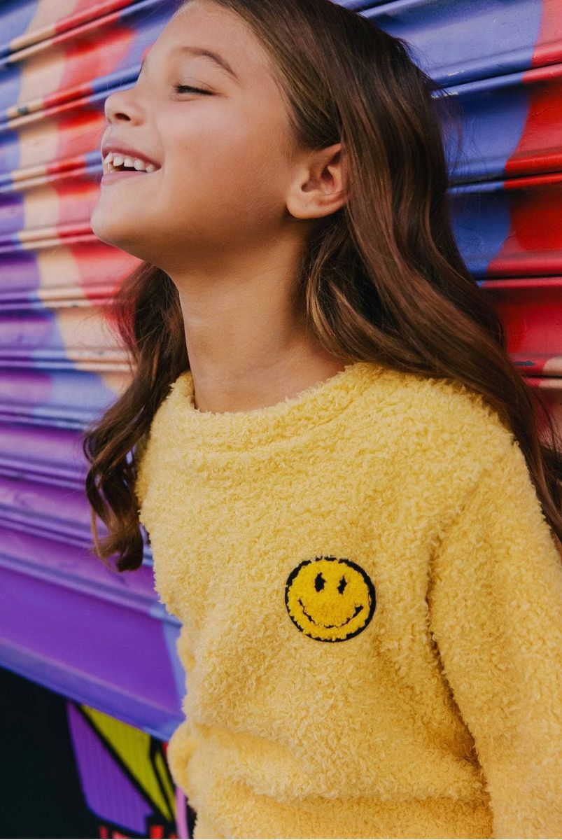 Sunshine Smile Patch Fuzzy Set