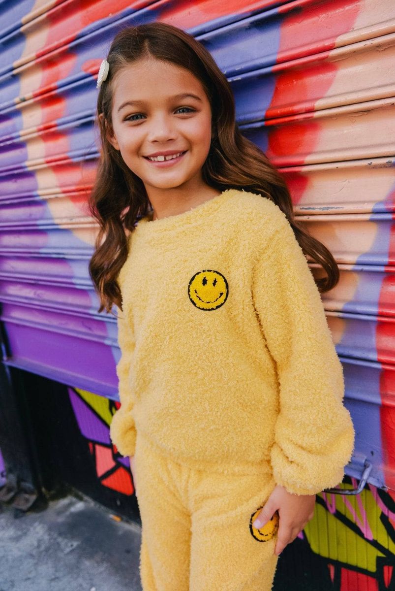 Sunshine Smile Patch Fuzzy Set