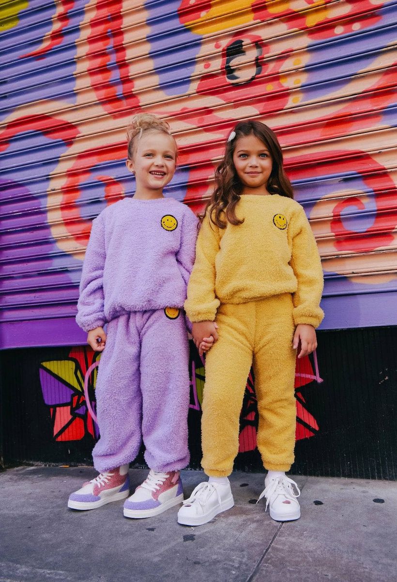 Sunshine Smile Patch Fuzzy Set