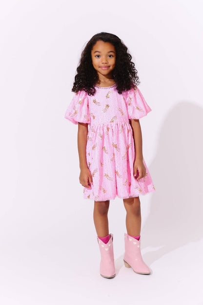 Shooting Star Sequin Gems Dress