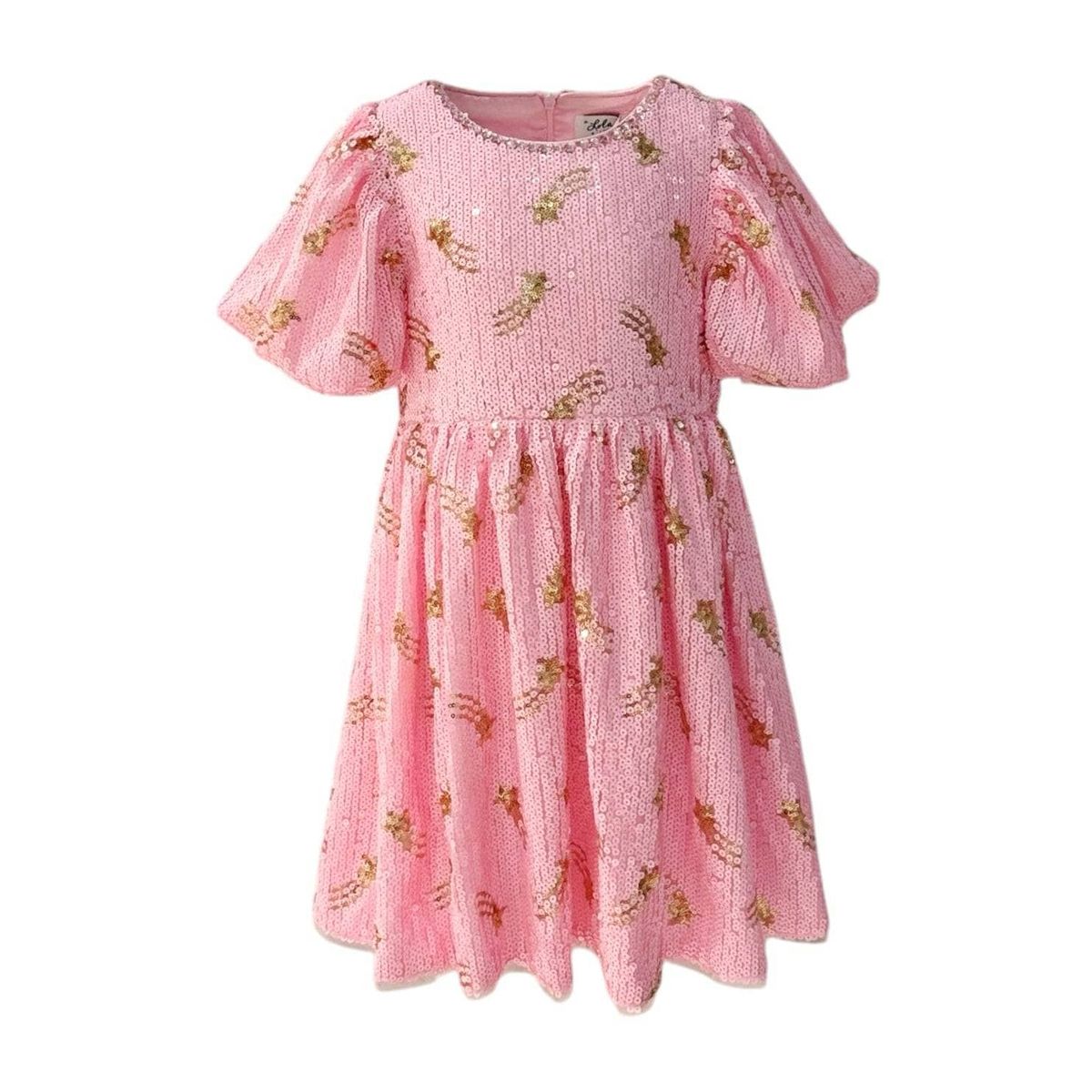 Shooting Star Sequin Gems Dress