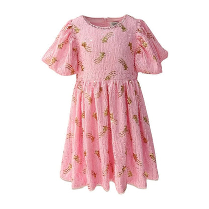 Shooting Star Sequin Gems Dress