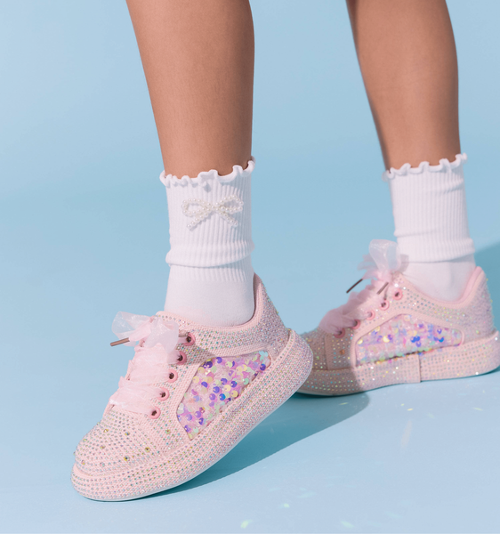 Sequin Shimmer Sneakers – RUE + ROE