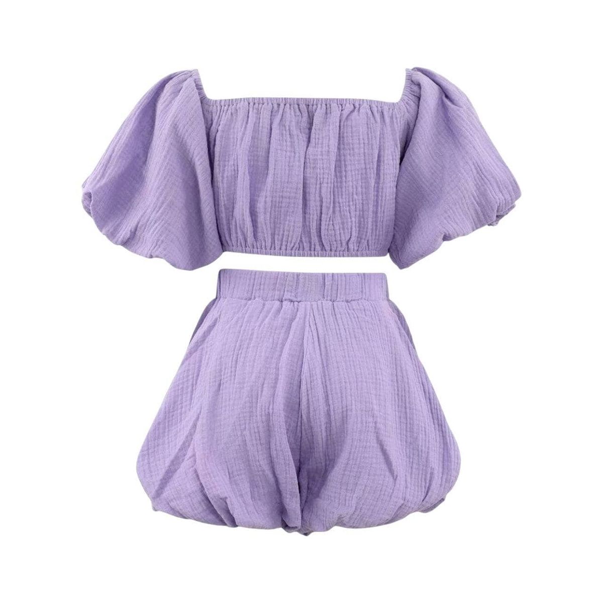 Lavender Hailey Bow Bubble Set