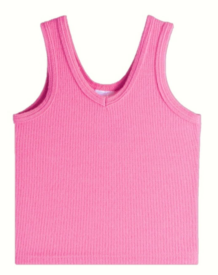 Bubblegum Super Soft Waffle Tank