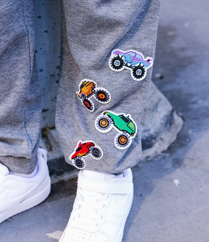 Grey Cars Patch Set